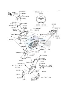 ZR 1000 B [Z1000] (7F-8F) B7F drawing COWLING