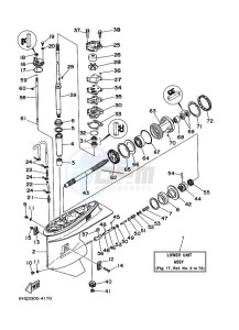 60F drawing LOWER-CASING-x-DRIVE-1