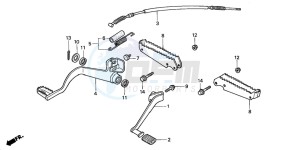 TRX350FM RANCHER 4X4 drawing STEP (TRX350TM/FM)