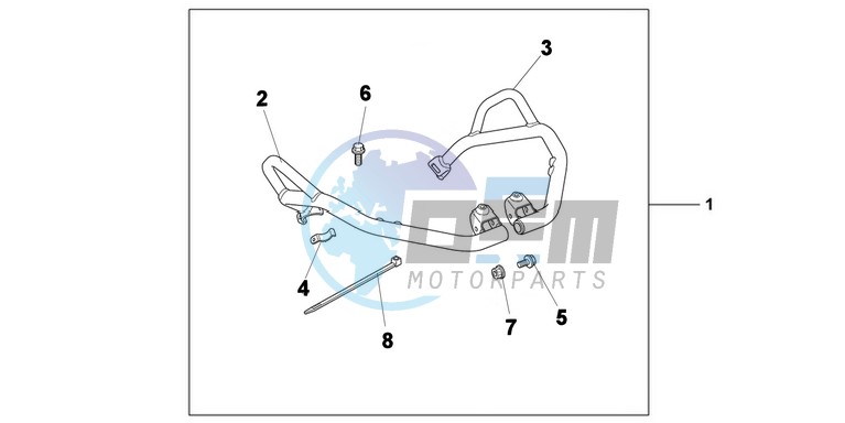 COWL ORNAMENT KIT