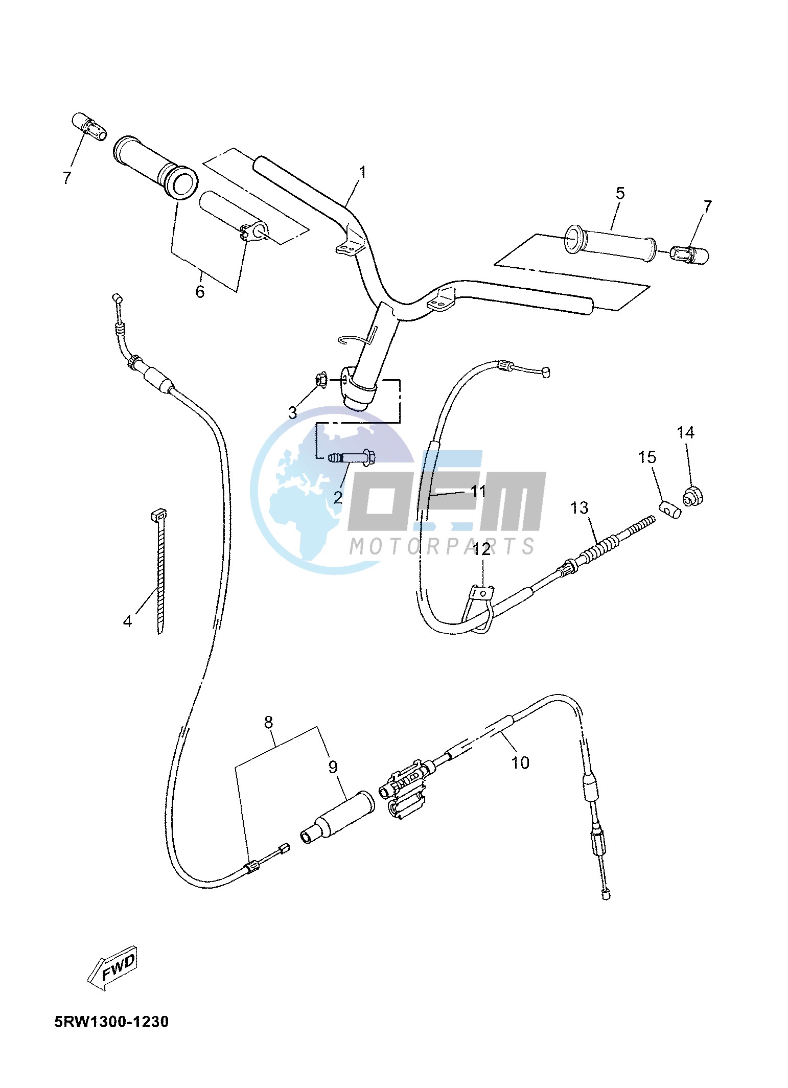 STEERING HANDLE & CABLE