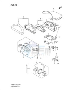 VZ800L0 drawing SPEEDOMETER