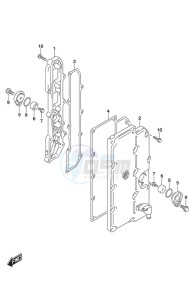 DF 250 drawing Exhaust Cover