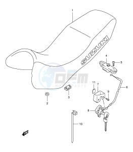 XF650 (E2) drawing SEAT