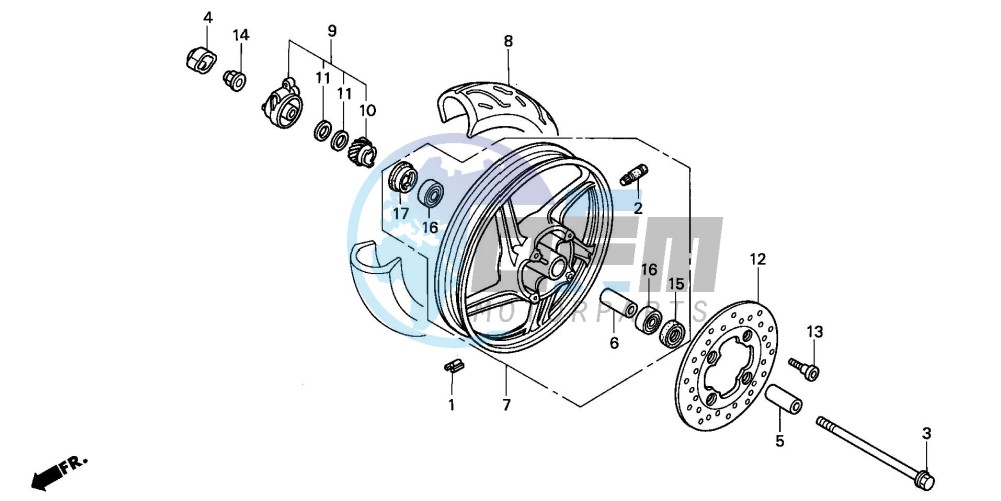 FRONT WHEEL