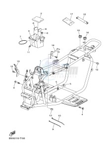 YFZ50 (BW47) drawing FRAME