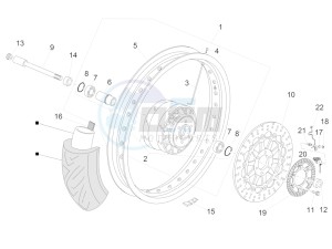 V7 II Special ABS 750 USA-CND drawing Front wheel I