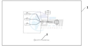 NT700VAA France - (F / ABS) drawing QUARTET HARNESS