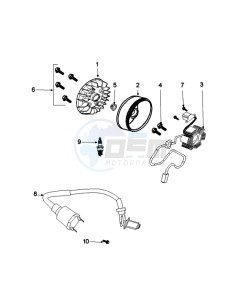 FIGHT 4 50 A4T TPS drawing IGNITION PART