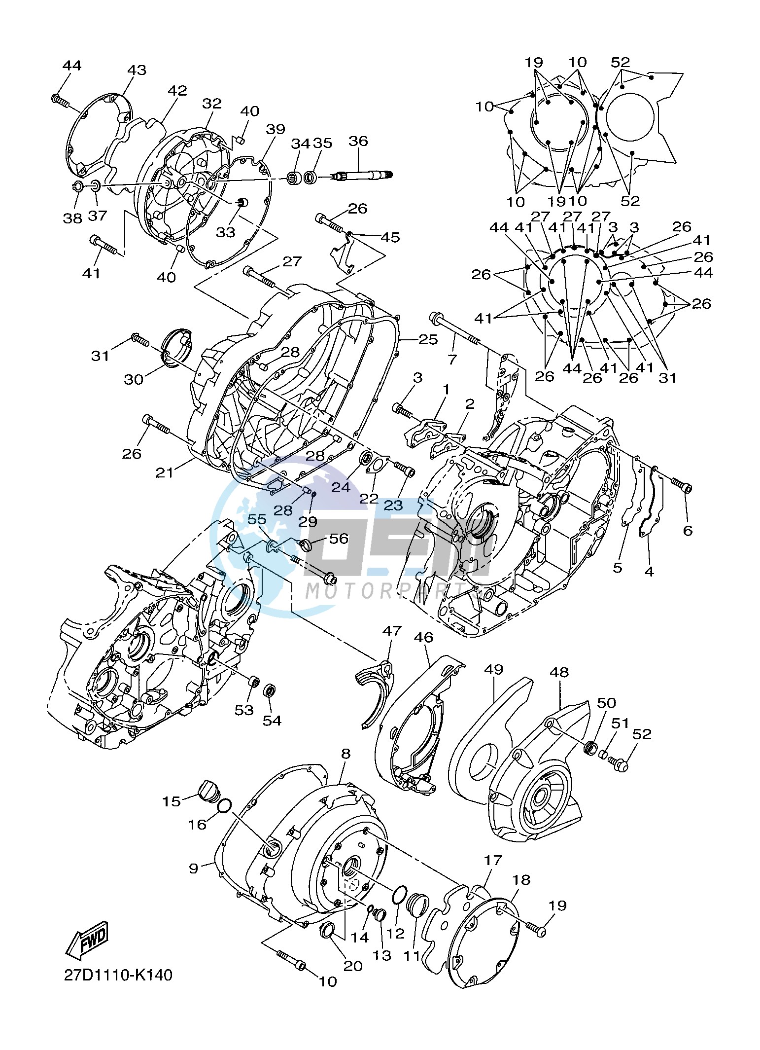 CRANKCASE COVER 1