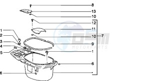 Typhoon 125 X drawing Case - Helmet