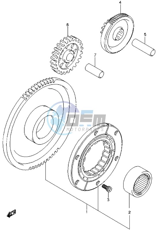 STARTER CLUTCH