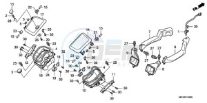 GL1800A France - (F / CMF) drawing AIR DUCT