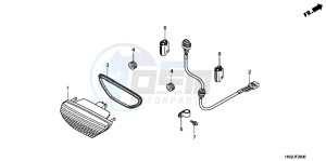 VFR1200XH Europe Direct - (ED) drawing GEARSHIFT DRUM (VFR1200X/XA/XL)