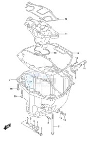 DF 350A drawing Oil Pan