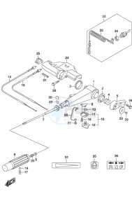 DF 20A drawing Tiller Handle