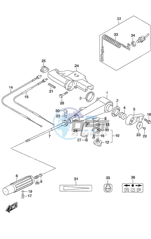 Tiller Handle