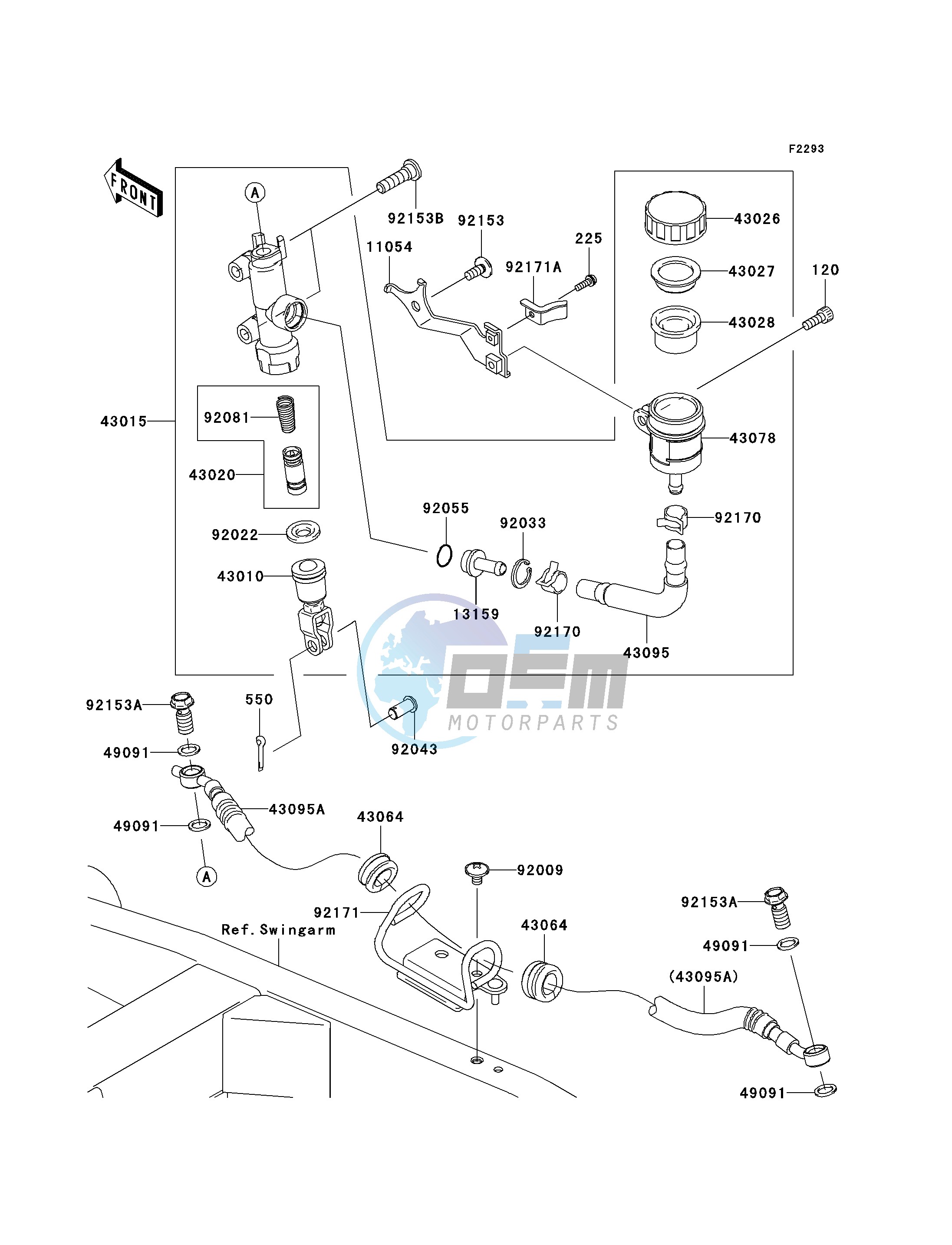 REAR MASTER CYLINDER