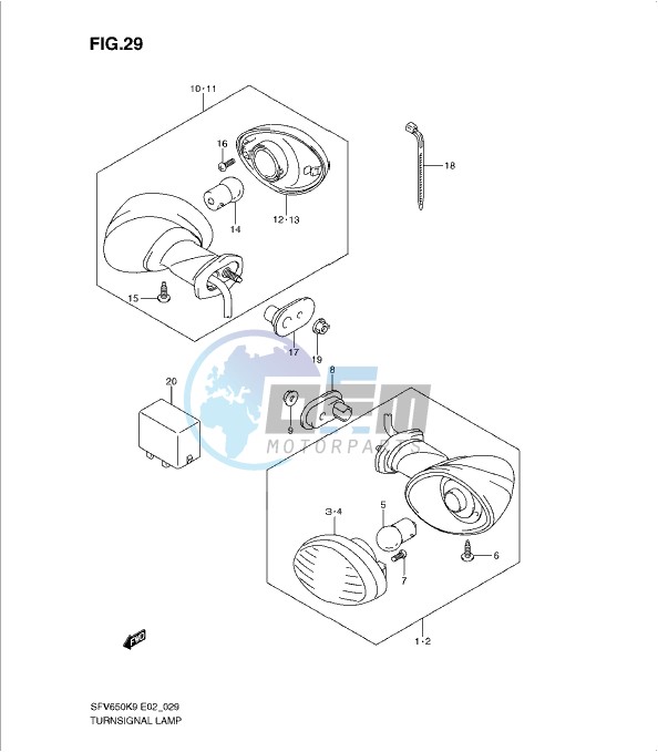 TURNSIGNAL LAMP