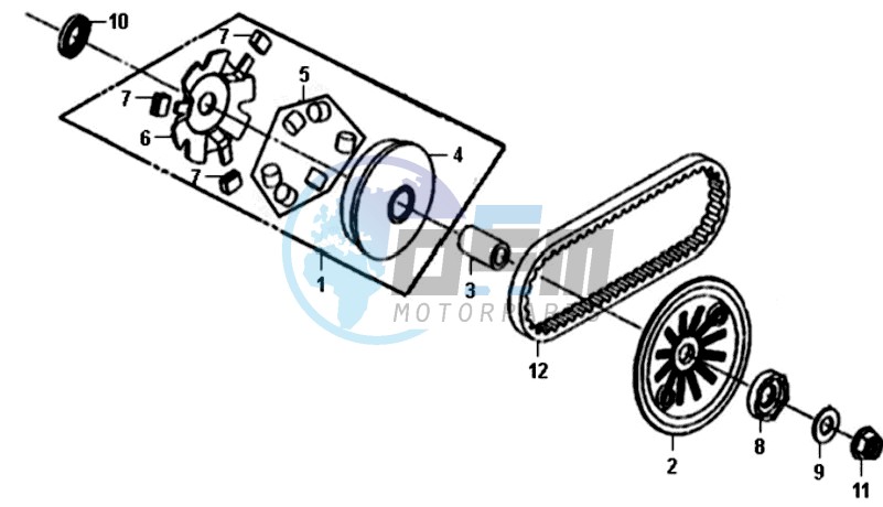 CLUTCH / V BELT