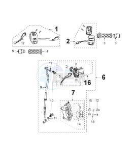 FIGHT 3 A drawing BRAKE SYSTEM