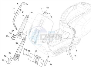 SPRINT 150 4T 3V IGET ABS-NOABS E2-E3-E4 (APAC) drawing Front shield