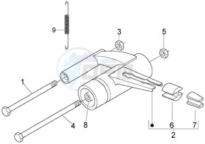 Liberty 50 4t RST Delivery drawing Swinging arm