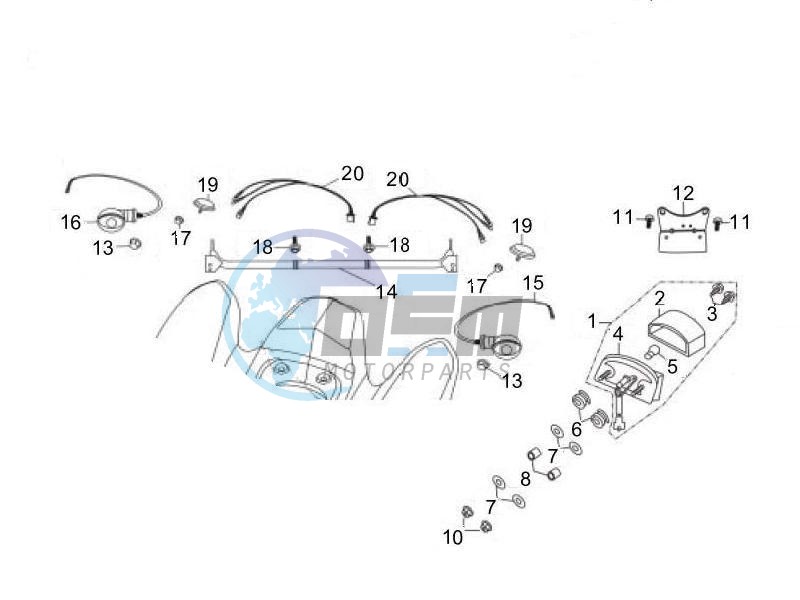 Tail light - Turn signal lamps