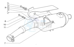 Super Hexagon 180 GTX 12 inch drawing Exhaust pipe