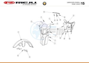 BYE-BIKE-RED 50 drawing PLASTICS - COVERS