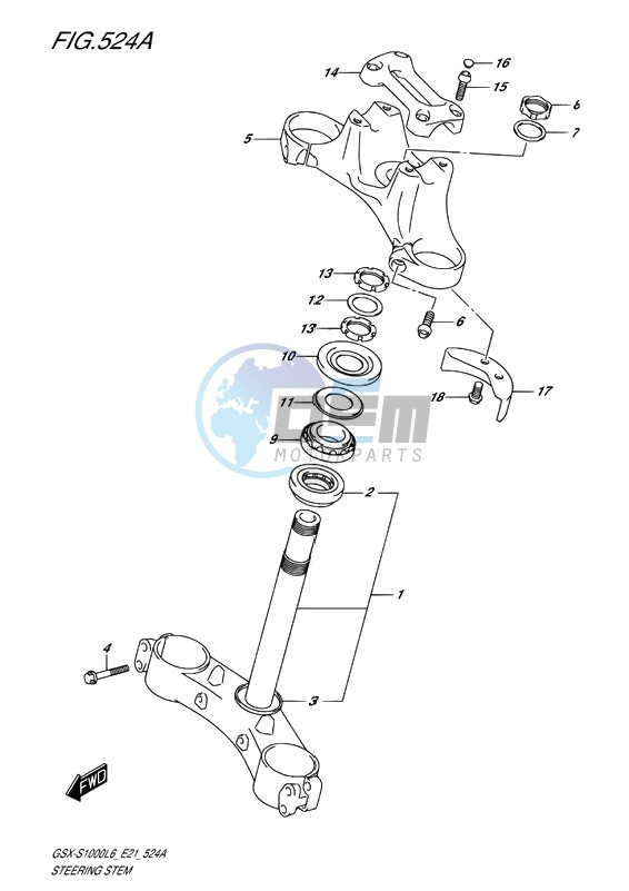 STEERING STEM