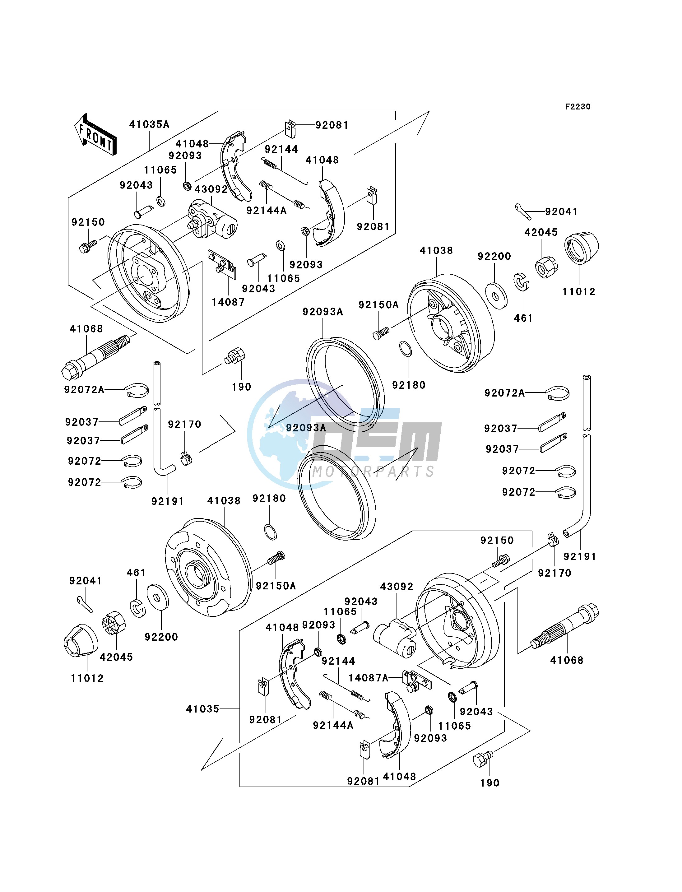 FRONT HUBS_BRAKES