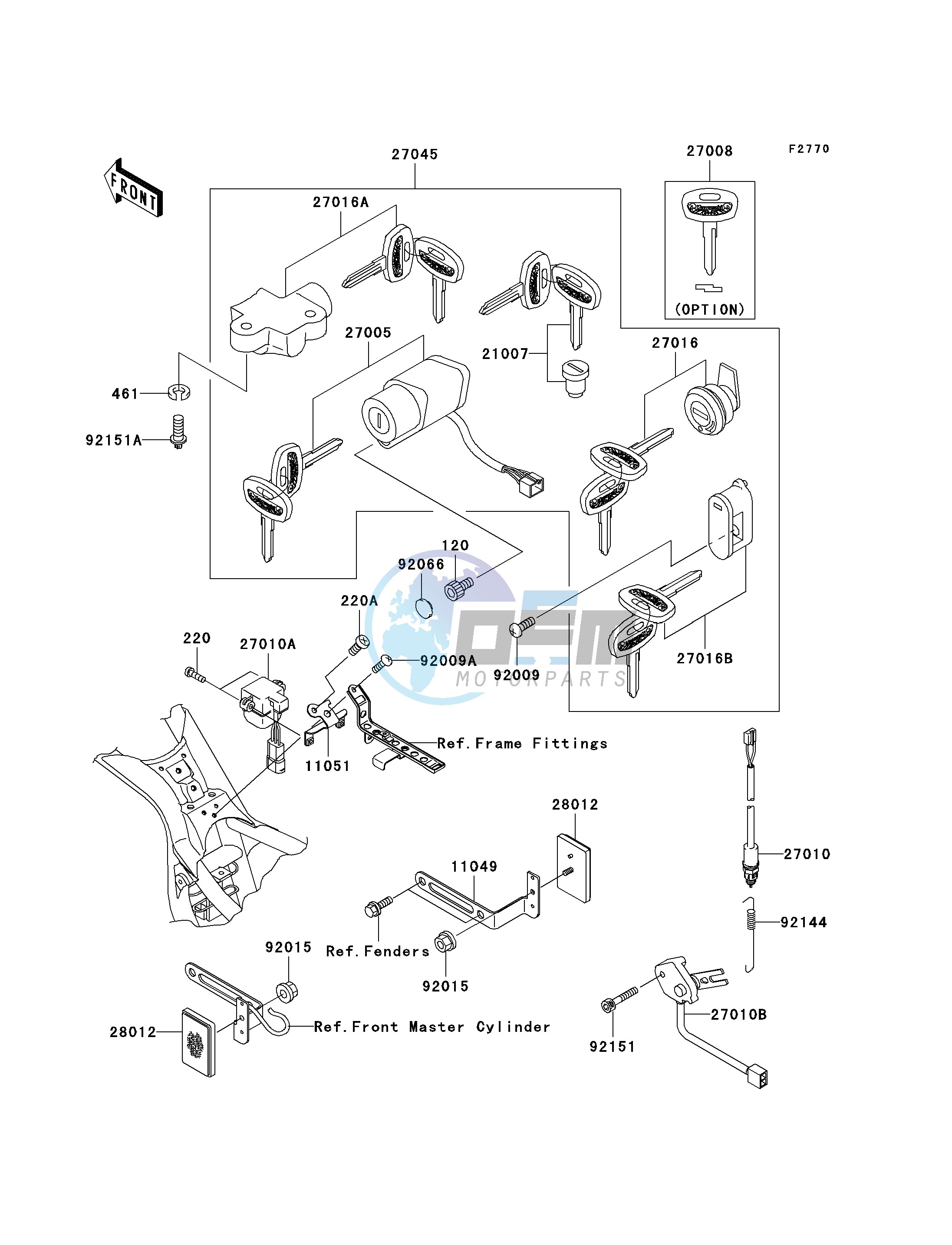 IGNITION SWITCH_LOCKS_REFLECTORS