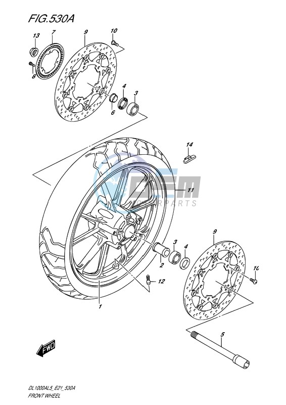 FRONT WHEEL