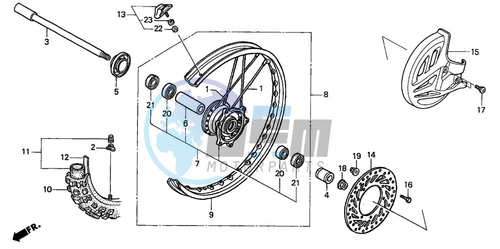 FRONT WHEEL