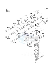 KX85 / KX85 II KX85-A5 EU drawing Suspension