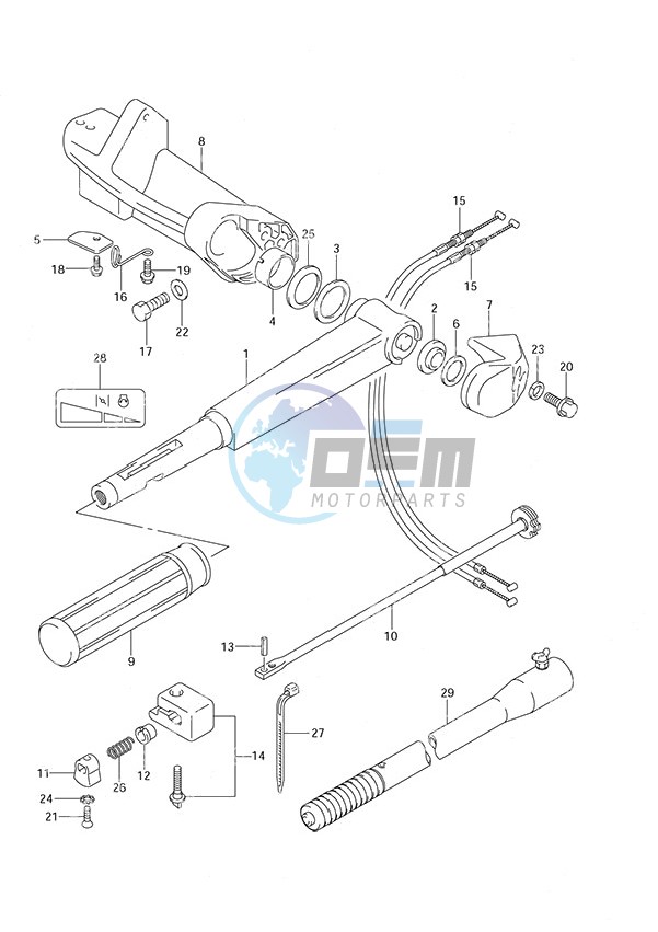 Tiller Handle