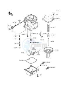 ZR 750 C [ZEPHYR 750] (C1-C3) [ZEPHYR 750] drawing CARBURETOR PARTS