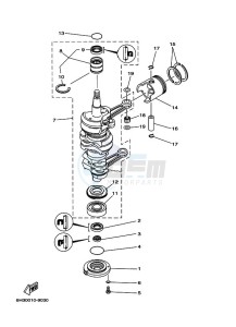 70BETOL drawing CRANKSHAFT--PISTON