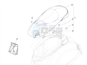 GTV 300 SEI GIORNI IE E4 ABS (NAFTA) drawing Saddle/seats