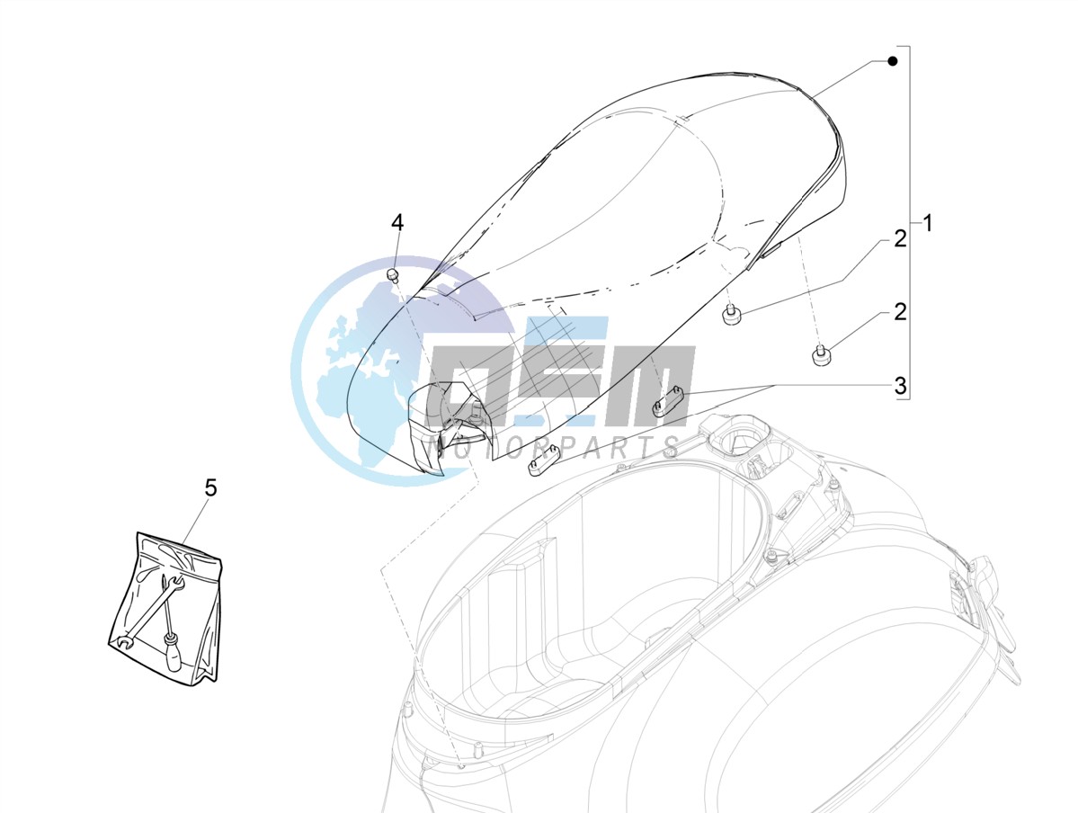 Saddle/seats