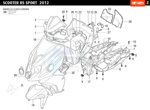 RS-SPORT-BLUE 50 drawing COWLING