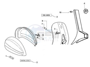 PX 125 30 Anni drawing Plates - Emblems