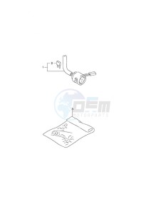 DF 9.9B drawing Remote Cable Electric Starter