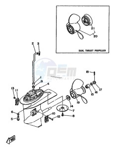 25N drawing LOWER-CASING-x-DRIVE-2