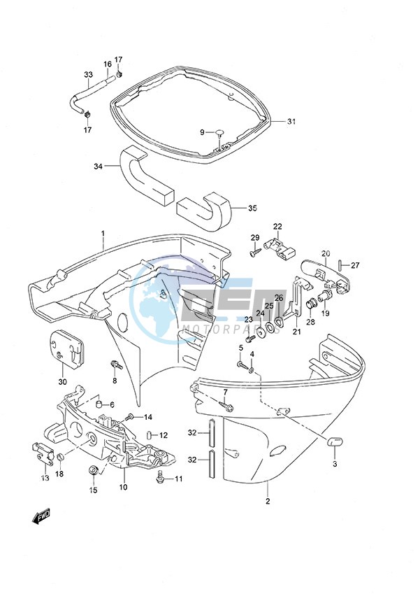 Side Cover Non-Remote Control