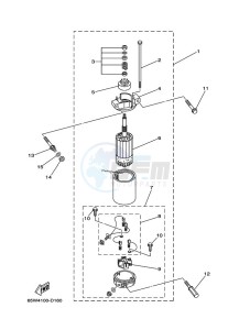 F25AES drawing STARTER-MOTOR