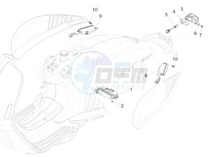 946 125 4T 3V ABS (EMEA, APAC) drawing Rear headlamps - Turn signal lamps