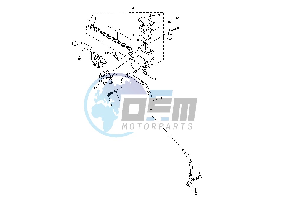 FRONT MASTER CYLINDER