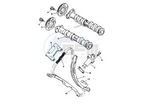 TRX 850 drawing CAMSHAFT -CHAIN